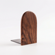 Wooden Book Shelf Bookend – Minimalist Solid Wood Support for Books & Shelf Organisation