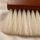 Soft Bed Brush with Wooden Handle – Natural Bristles for Bedding Sofa Furniture Cleaning