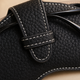 Sunglasses Case Pouch – Sandal Shaped PU Leather Eyewear Bag Portable Glasses Protector