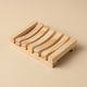 Bamboo Soap Dish – Draining Slat Design for Bathroom, Kitchen, Shower, Natural Wood Soap Holder