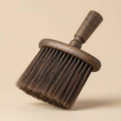 Walnut Wood Cleaning Brush – Soft Bristle for Coffee Grinder, Laptop, Car Interior, Camera Lens
