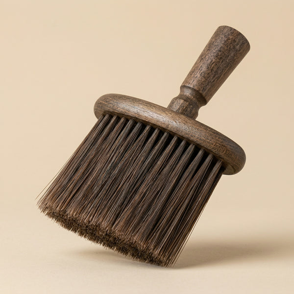 Walnut Wood Cleaning Brush – Soft Bristle for Coffee Grinder, Laptop, Car Interior, Camera Lens