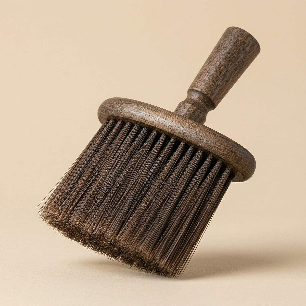 Walnut Wood Cleaning Brush – Soft Bristle for Coffee Grinder, Laptop, Car Interior, Camera Lens