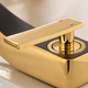 Basin Faucet Deck Mounted – Single Hole Hot Cold Brass Mixer Tap for Bathroom Sink