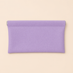 Self-Closing Long Wallet – Passport ID Cash Pouch Faux Leather Slim Travel Organizer
