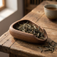 Wooden Coffee Scoop – Handcrafted Walnut Bean Dosing Cup for Kitchen Counter Espresso Bar