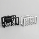 Kitchen Sink Sponge Holder – Suction Cup Organizer, Open Drain Rack for Sponges and Scrubbers