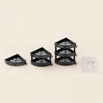 Corner Shower Caddy – No Drill Adhesive Bathroom Shelf Storage Rack Organizer