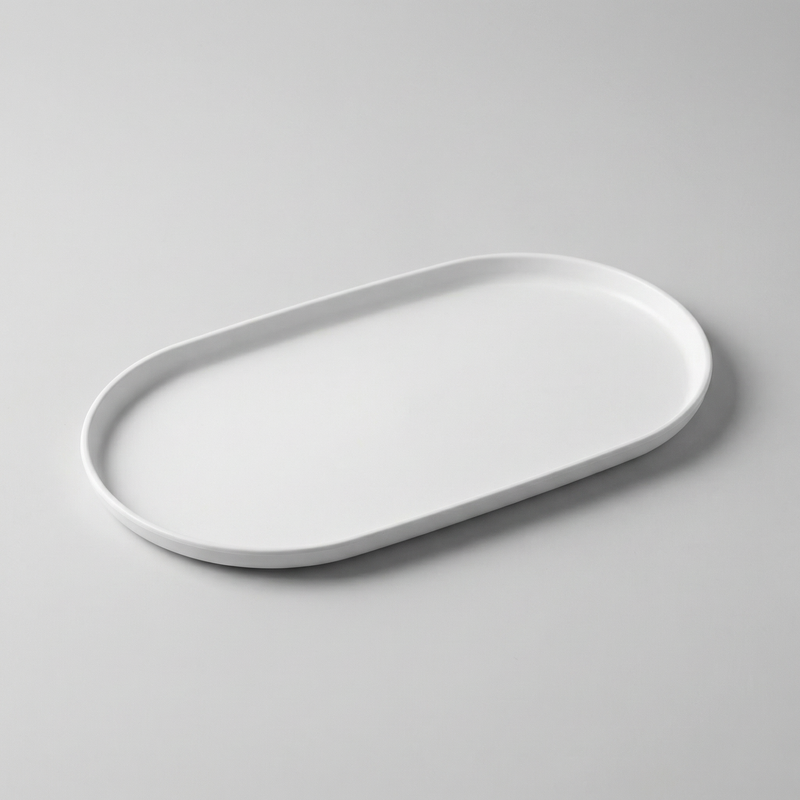 Dessert Cake Tray – Minimalist Serving Tray for Desserts, Coffee Table and Decor