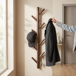 Tree Branch Wall Coat Rack – Wall Mounted Hook Rack for Entryway Hallway Bedroom