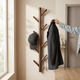 Tree Branch Wall Coat Rack – Wall Mounted Hook Rack for Entryway Hallway Bedroom