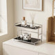 Countertop Organizer – Double Layer Iron and Acrylic Rack for Desk Bathroom Kitchen Entryway