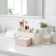 Makeup Storage Box – Multi-Compartment Desktop Organizer with Drawer for Bathroom Vanity Countertops
