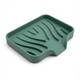 Silicone Soap Tray with Drain Spout – Self-Draining Dish for Kitchen and Bathroom Countertops