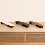 Monitor Stand with Side Shelf – Desk Organizer Screen Riser Ergonomic Office Storage