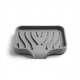 Silicone Soap Tray with Drain Spout – Self-Draining Dish for Kitchen and Bathroom Countertops