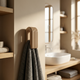 Self-Locking Towel Rack – No Drill Wall Mounted Hanger Bathroom Storage Modern Home Organizer