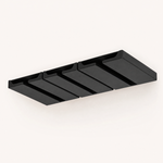 Under Cabinet Wine Glass Holder – No Drill Stemware Rack for Kitchen Bar