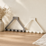 Triangular Door Hook Rack – Over Door Hanger No Drill Coat Hat Bag Organizer