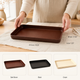Rectangular Plastic Storage Tray – Kitchen Organizer Serving Plate Desk Decor