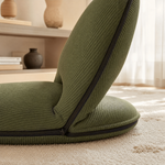 Floor Lounger Chair with Backrest – Foldable Cushion Seat for Reading and Relaxing