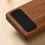 Walnut Wood Keyboard Wrist Rest – Ergonomic Palm Pad for Mechanical Keyboards