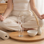 Glass Incense Stick Holder – Ash Catcher Burner for Yoga Meditation Room Decor