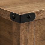 Console Table with Drawers – Narrow Entryway Storage Shelf, Wood Hallway Accent Furniture