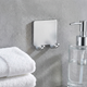 Adhesive Razor Hook – No Drill Shower Razor Holder, Rust Resistant Bathroom Organizer