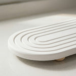 Diatomite Drying Tray – Quick Dry Draining Board for Soap, Bathroom Sink Organizer, Kitchen
