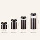 Airtight Glass Coffee Storage Jar – Vacuum Pump Canister for Beans Tea Spices