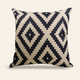 Geometric Throw Pillow Cover – Linen Cotton Cushion Cover for Sofa Bed or Chair