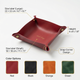Nordic Style Leather Tray – Minimalist Accessory Organizer for Jewelry & Cosmetics for Modern Home Storage