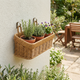 Wall Hanging Rattan Storage Basket – Hand Woven Kitchen, Bathroom and Bedroom Decor