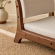 Floor Chair Low Seat – Japanese Style Wood Frame Living Room Bay Window Sofa
