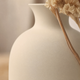 Minimalist Vase – Nordic Style Matte Plastic Home Decor, Modern Living Room Accent
