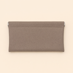 Self-Closing Long Wallet – Passport ID Cash Pouch Faux Leather Slim Travel Organizer
