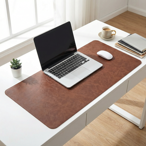 Leather Desk Mat – Waterproof Non-Slip Surface for Office, Home Office & Workspace Protection