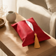 Fabric Tissue Box Cover – Tassel Detail, Living Room Desk Car Organizer, Minimalist Home
