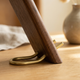 Wooden Phone Stand – Walnut Desktop Holder for iPhone Android Desk Organizer Office Accessories