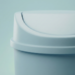 Mini Desk Trash Can – Swing Lid Waste Bin for Bedroom, Bathroom & Desktop