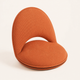 Floor Lounger Chair with Backrest – Foldable Cushion Seat for Reading and Relaxing