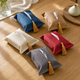 Fabric Tissue Box Cover – Tassel Detail, Living Room Desk Car Organizer, Minimalist Home