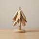 Wooden Tree Coaster Set with Stand – Heat Resistant Drink Coasters for Coffee Table