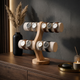 Watch Display Stand – Double Tier Wood Organizer Holder for Dresser Bedroom Jewelry Storage