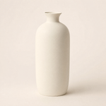 Minimalist Vase – Nordic Style Matte Plastic Home Decor, Modern Living Room Accent