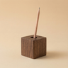 Pot à crayons en bois — Organisateur de bureau minimaliste pour fournitures de bureau, rangement de papeterie, décoration intérieure