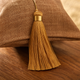 Fabric Tissue Box Cover – Tassel Detail, Living Room Desk Car Organizer, Minimalist Home