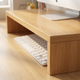 Desktop Monitor Riser with Under-Shelf Storage – Home Office Desk Organizer Stand