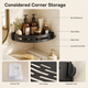 Corner Shower Caddy – No Drill Adhesive Bathroom Shelf Storage Rack Organizer